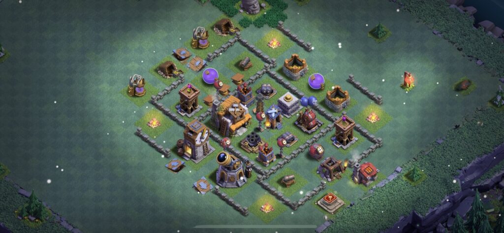 BH5 Base - Top Builder Hall 5 Base (#9) - Clash of Clans 2025