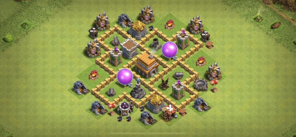 TH5 Defense Base - Top Town Hall 5 Defense Base with Link (#10) - Clash of Clans 2025​ TH5 Base
