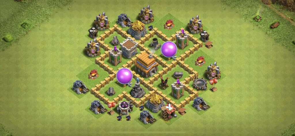 TH5 Defense Base - Top Town Hall 5 Defense Base with Link (#10) - Clash of Clans 2025​ TH5 Base