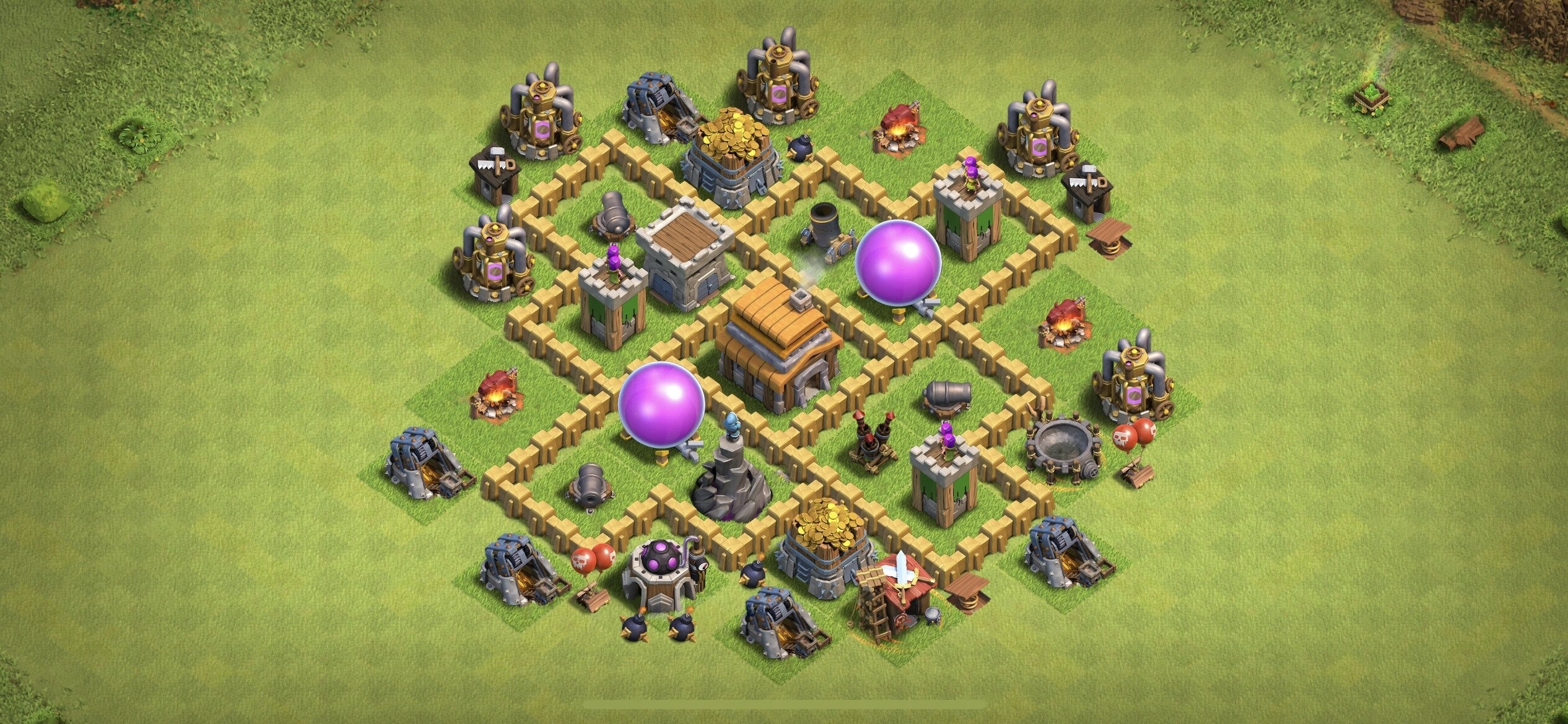TH5 Defense Base - Top Town Hall 5 Defense Base with Link (#10) - Clash of Clans 2025​ TH5 Base