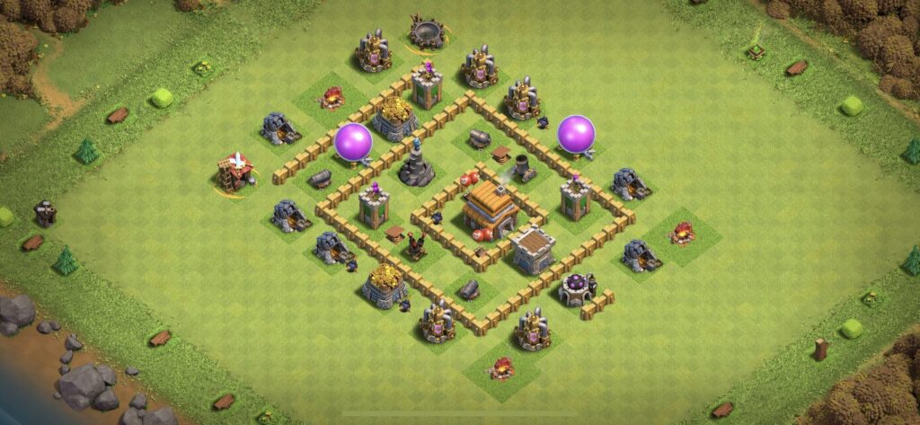 TH5 Defense Base - Top Town Hall 5 Defense Base with Link (#11) - Clash of Clans 2025​ TH5 Base