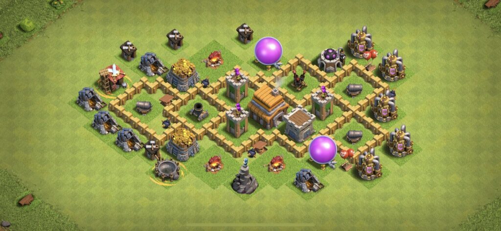 TH5 Defense Base - Top Town Hall 5 Defense Base with Link (#12) - Clash of Clans 2025​ TH5 Base