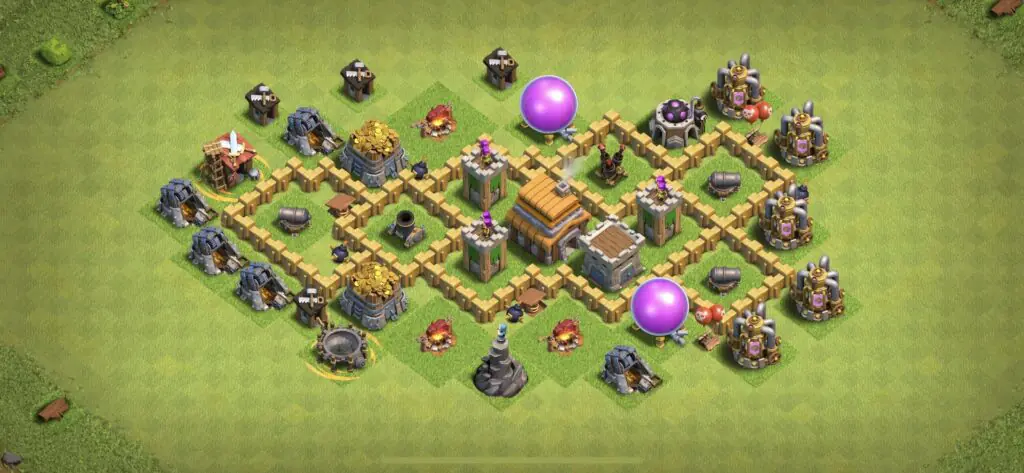 TH5 Defense Base - Top Town Hall 5 Defense Base with Link (#12) - Clash of Clans 2025​ TH5 Base