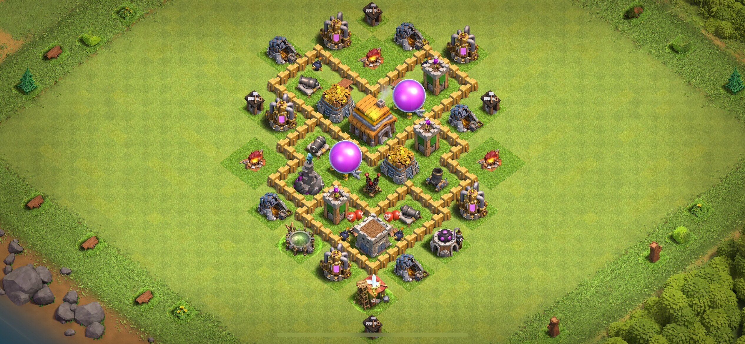 TH5 Defense Base - Top Town Hall 5 Defense Base with Link (#13) - Clash of Clans 2025​ TH5 Base