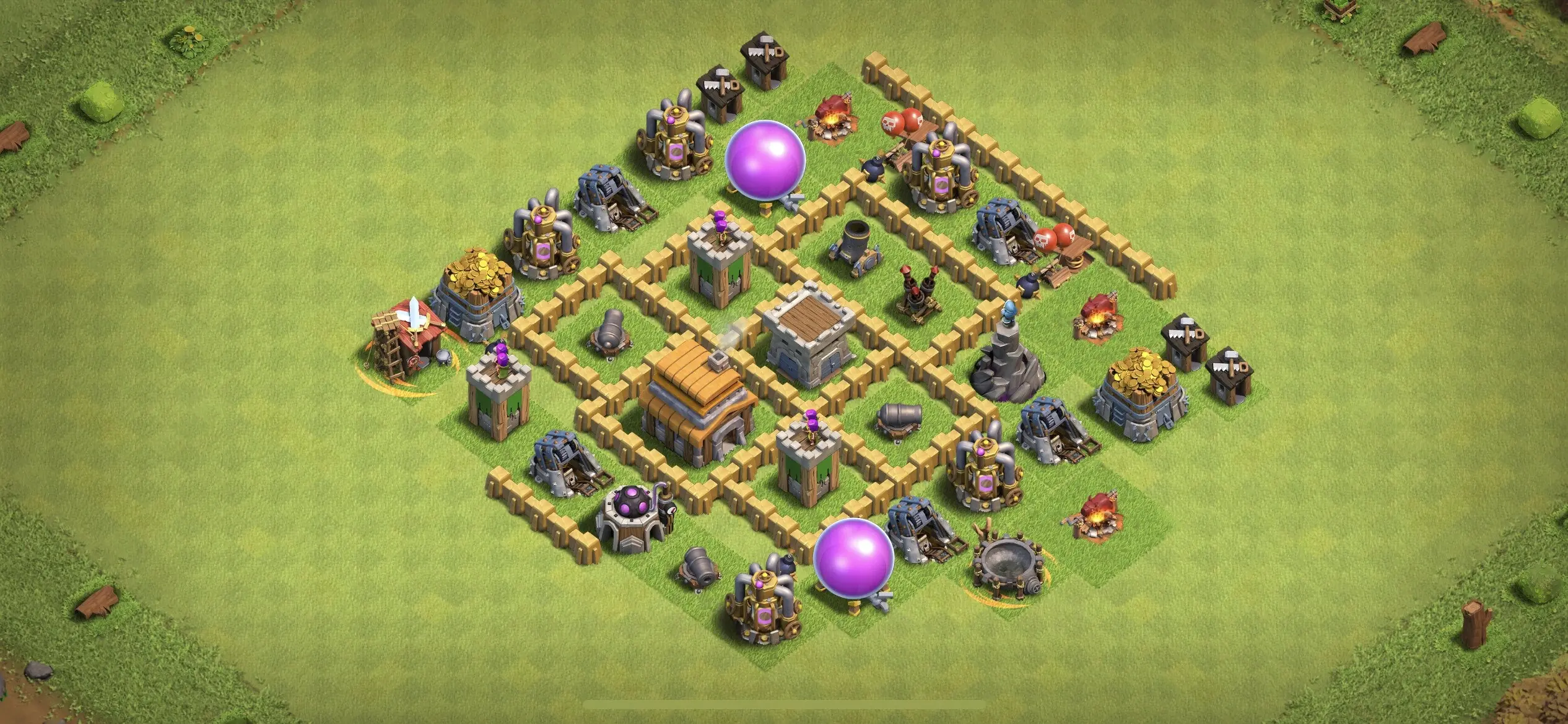 TH5 Defense Base - Top Town Hall 5 Defense Base with Link (#14) - Clash of Clans 2025​ TH5 Base
