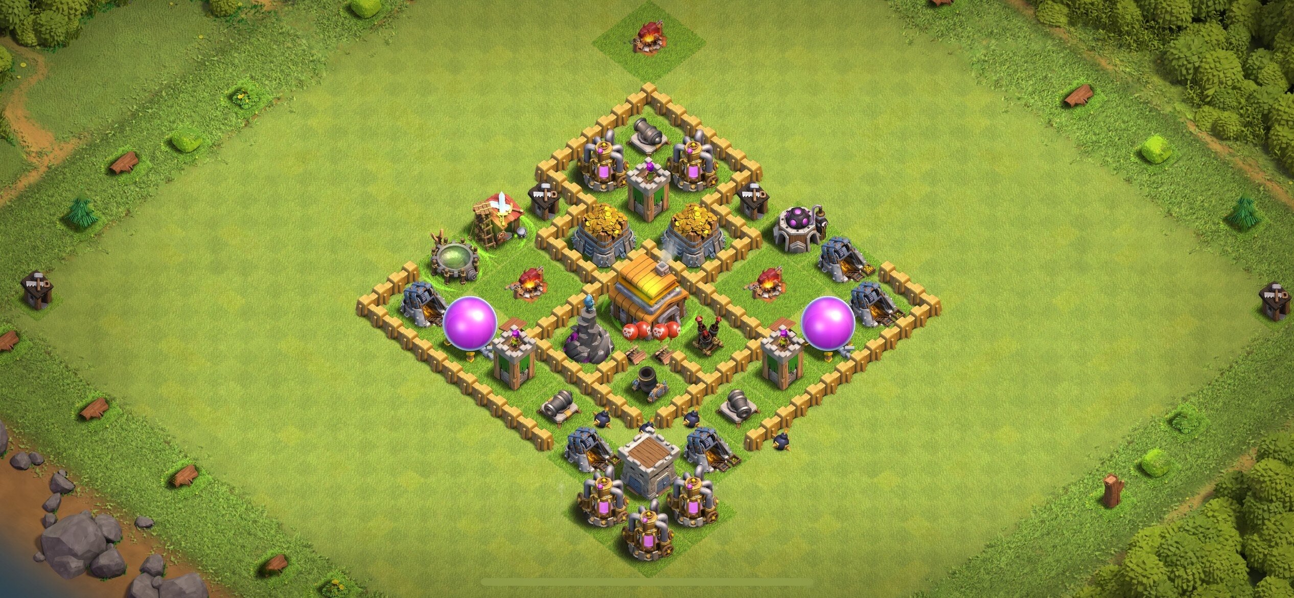 TH5 Defense Base - Top Town Hall 5 Defense Base with Link (#15) - Clash of Clans 2025​ TH5 Base