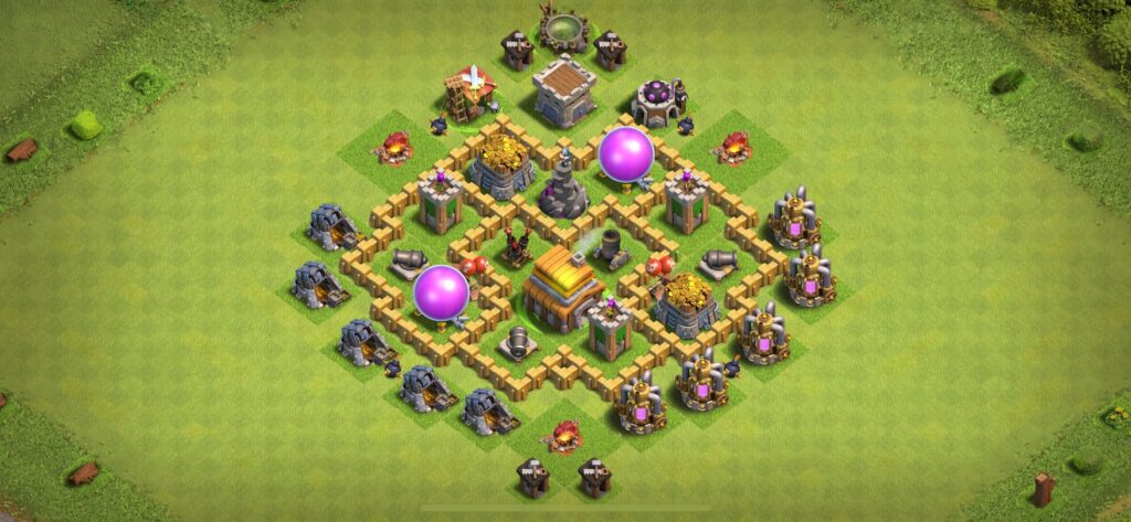 TH5 Defense Base - Top Town Hall 5 Defense Base with Link (#18) - Clash of Clans 2025​ TH5 Base