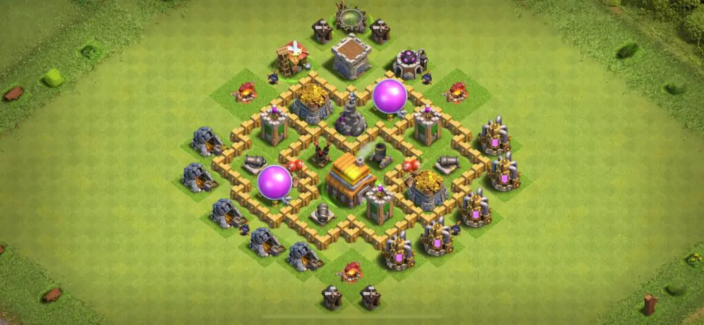 TH5 Defense Base - Top Town Hall 5 Defense Base with Link (#18) - Clash of Clans 2025​ TH5 Base