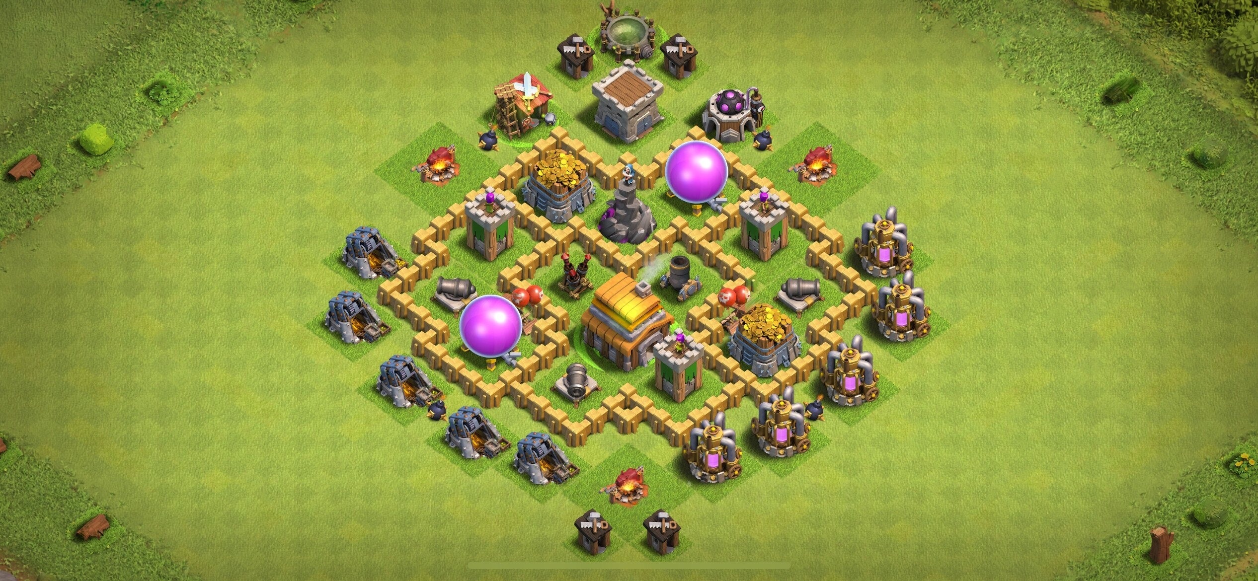 TH5 Defense Base - Top Town Hall 5 Defense Base with Link (#18) - Clash of Clans 2025​ TH5 Base