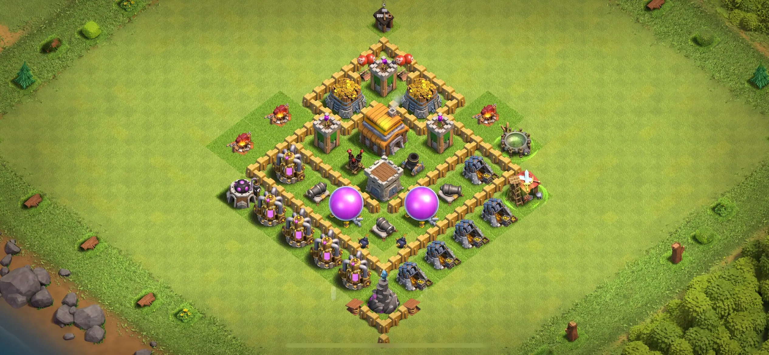 TH5 Defense Base - Top Town Hall 5 Defense Base with Link (#19) - Clash of Clans 2025​ TH5 Base