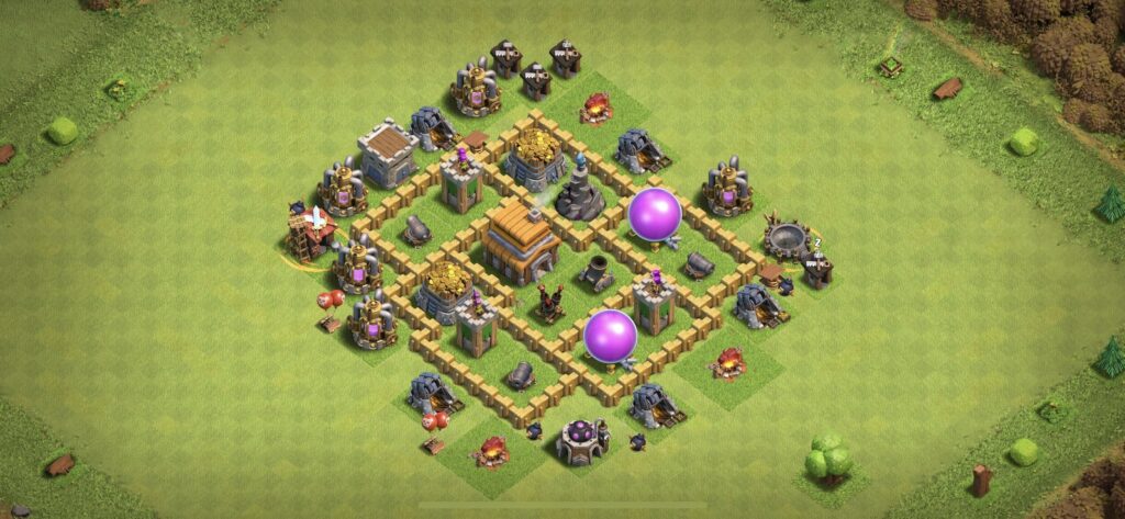 TH5 Defense Base - Top Town Hall 5 Defense Base with Link (#2) - Clash of Clans 2025​ TH5 Base