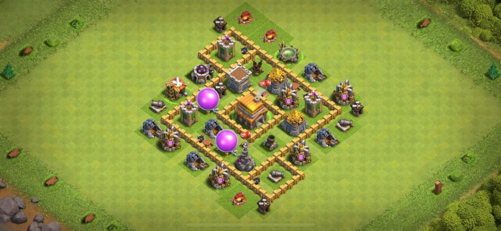 TH5 Defense Base - Top Town Hall 5 Defense Base with Link (#20) - Clash of Clans 2025​ TH5 Base