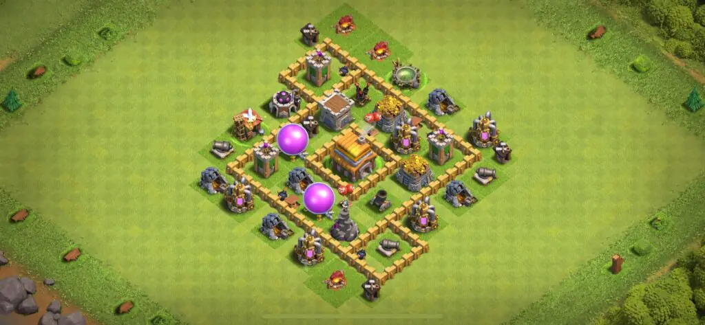 TH5 Defense Base - Top Town Hall 5 Defense Base with Link (#20) - Clash of Clans 2025​ TH5 Base