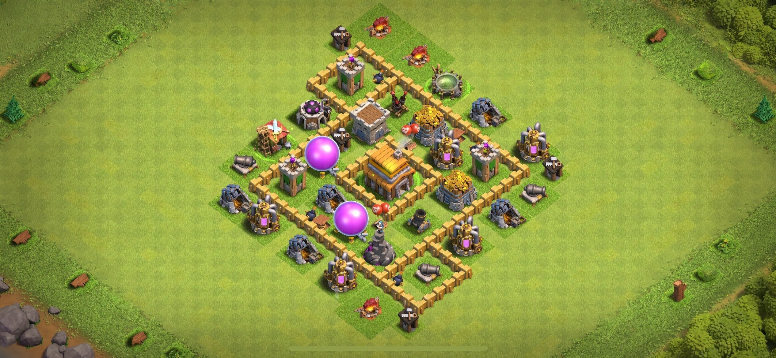 TH5 Defense Base - Top Town Hall 5 Defense Base with Link (#20) - Clash of Clans 2025​ TH5 Base