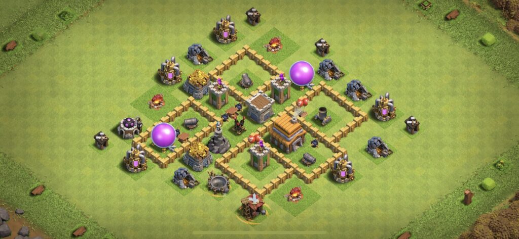 TH5 Defense Base - Top Town Hall 5 Defense Base with Link (#5) - Clash of Clans 2025​ TH5 Base