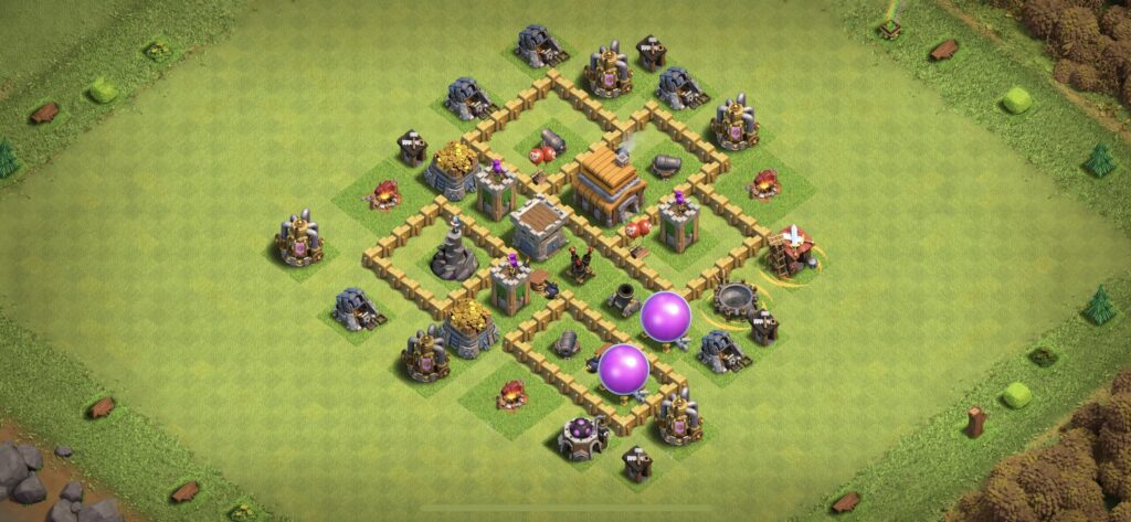 TH5 Defense Base - Top Town Hall 5 Defense Base with Link (#7) - Clash of Clans 2025​ TH5 Base