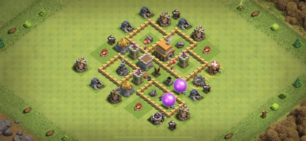 TH5 Defense Base - Top Town Hall 5 Defense Base with Link (#7) - Clash of Clans 2025​ TH5 Base