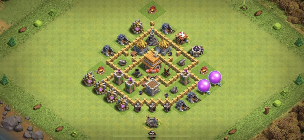 TH5 Defense Base - Top Town Hall 5 Defense Base with Link (#8) - Clash of Clans 2025​ TH5 Base