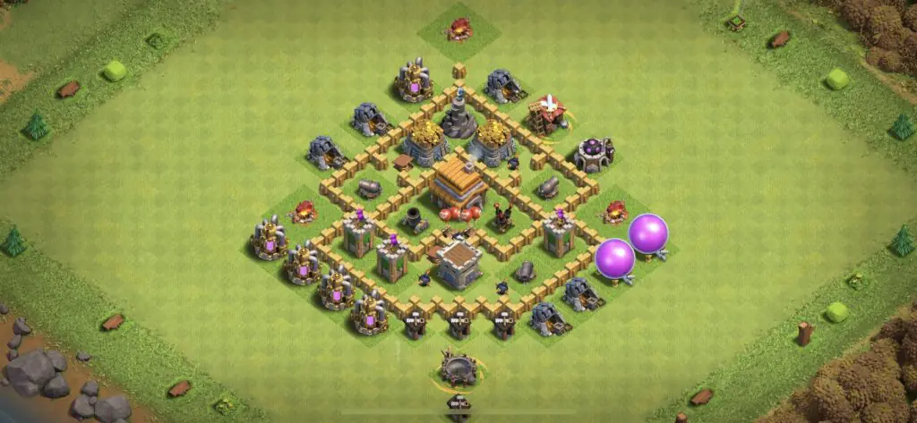 TH5 Defense Base - Top Town Hall 5 Defense Base with Link (#8) - Clash of Clans 2025​ TH5 Base