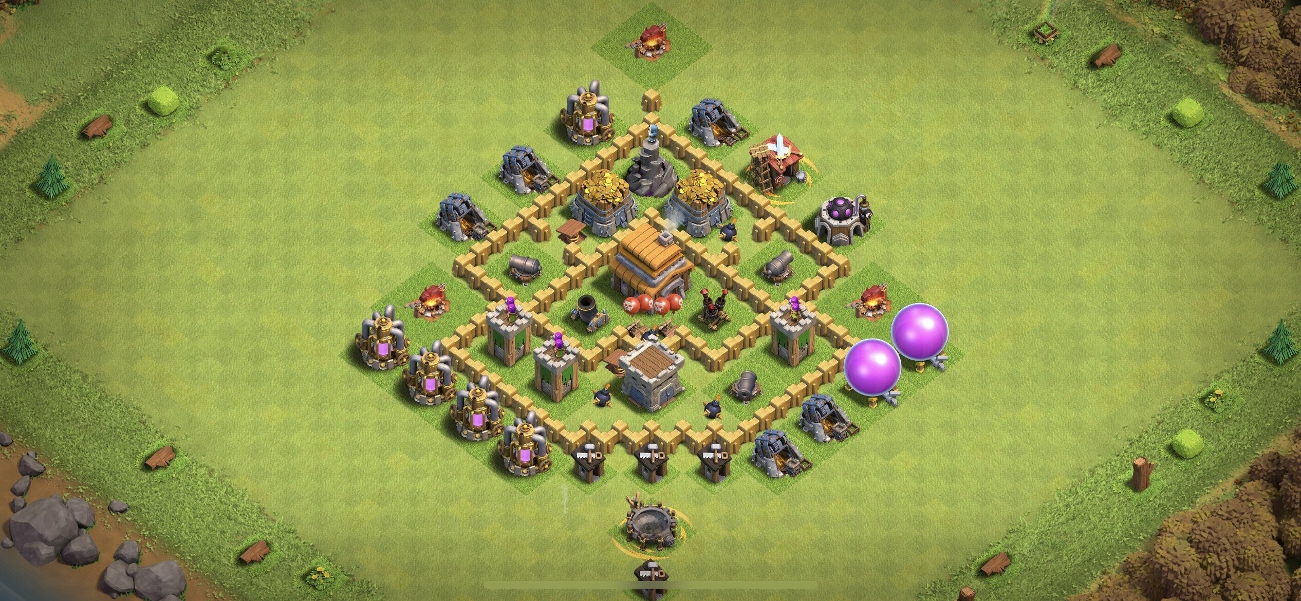 TH5 Defense Base - Top Town Hall 5 Defense Base with Link (#8) - Clash of Clans 2025​ TH5 Base