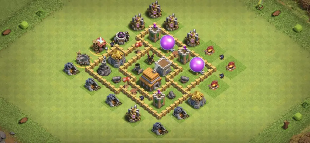 TH5 Defense Base - Top Town Hall 5 Defense Base with Link (#9) - Clash of Clans 2025​ TH5 Base