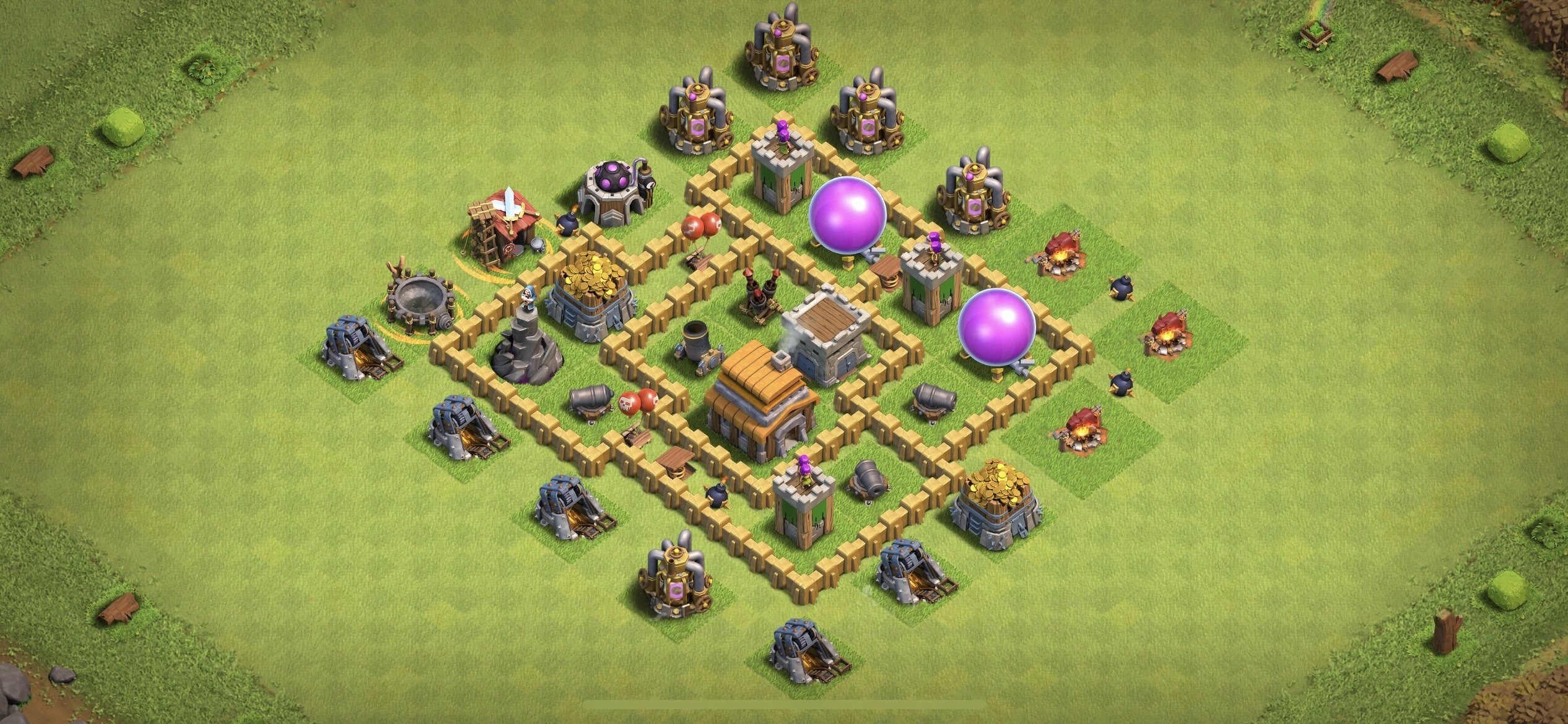 TH5 Defense Base - Top Town Hall 5 Defense Base with Link (#9) - Clash of Clans 2025​ TH5 Base