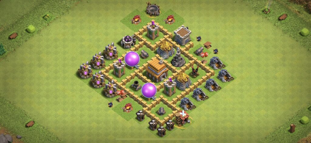 TH5 Farming Base - Top Town Hall 5 Farming Base with Link (#1) - Clash of Clans 2025​ TH5 Base