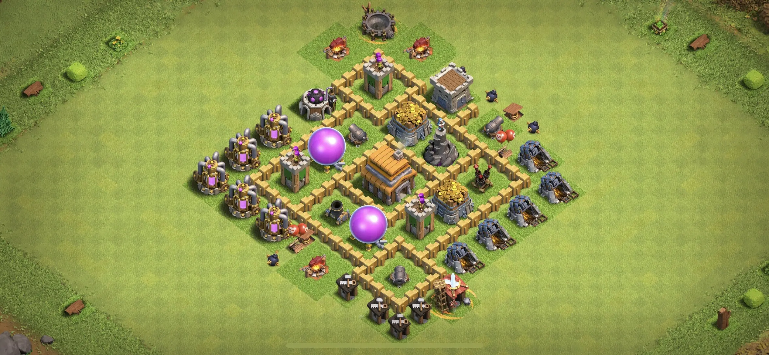 TH5 Farming Base - Top Town Hall 5 Farming Base with Link (#1) - Clash of Clans 2025​ TH5 Base