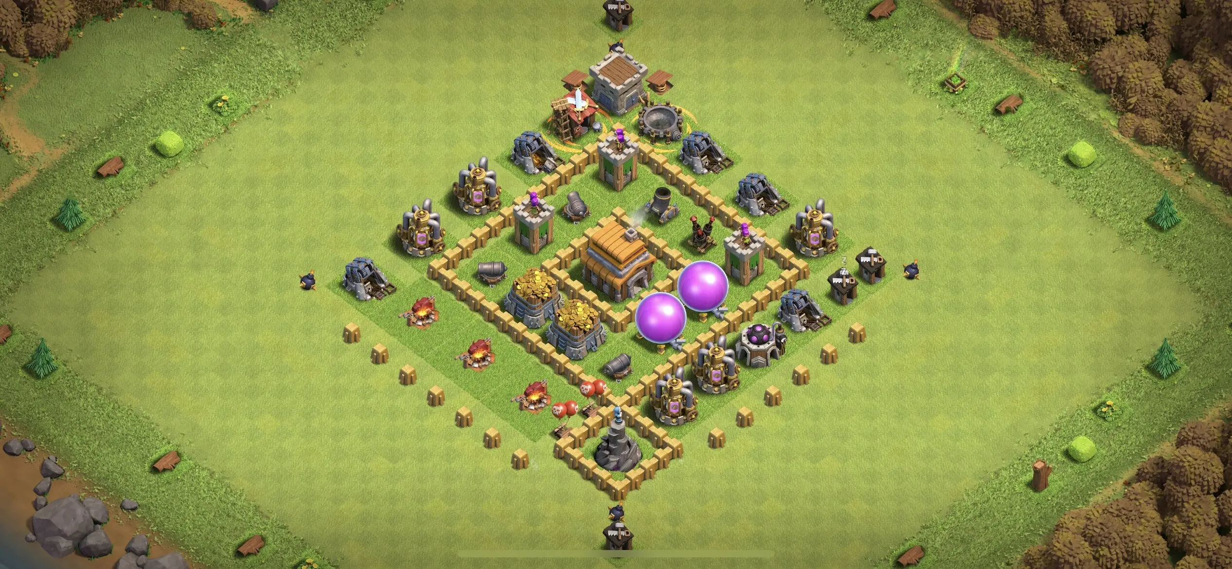 TH5 Farming Base - Top Town Hall 5 Farming Base with Link (#11) - Clash of Clans 2025​ TH5 Base