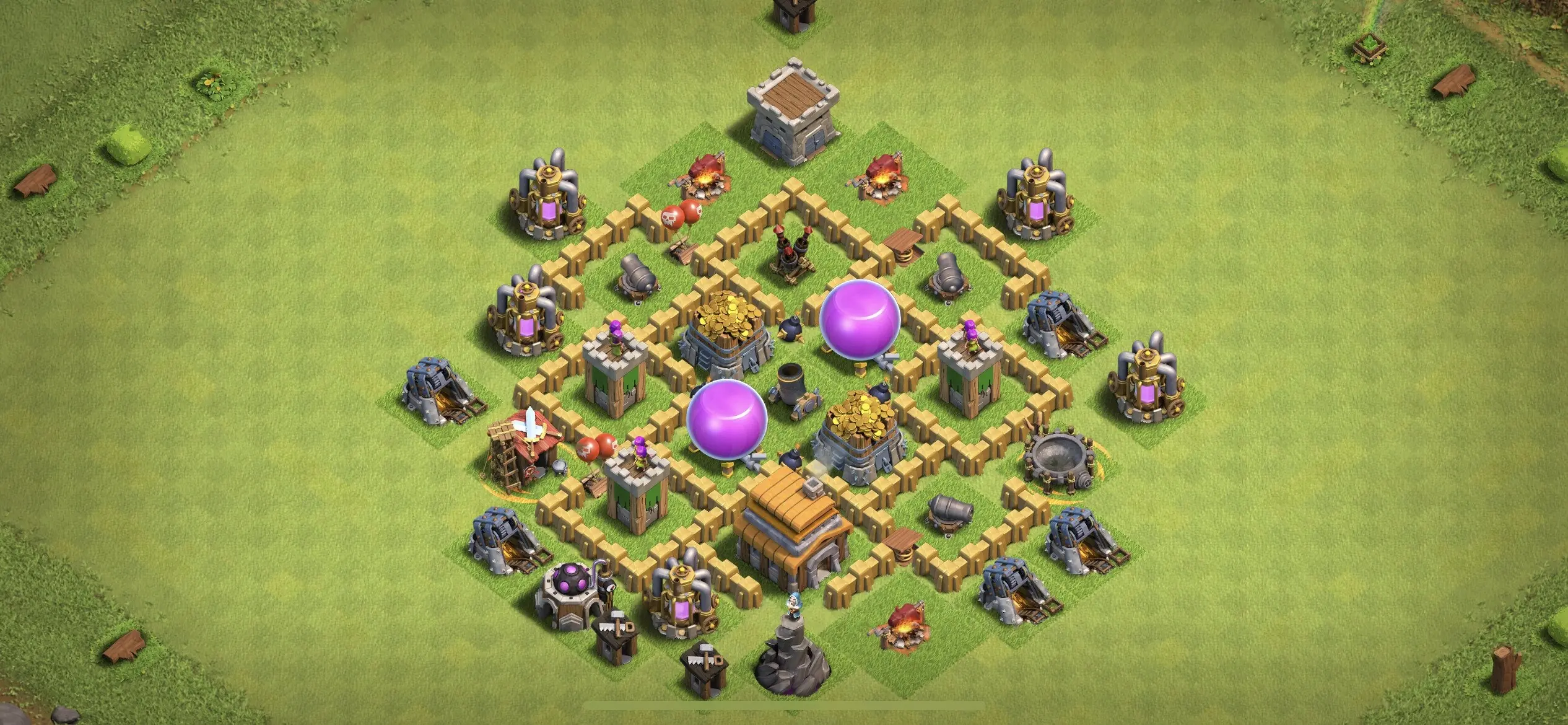 TH5 Farming Base - Top Town Hall 5 Farming Base with Link (#13) - Clash of Clans 2025​ TH5 Base