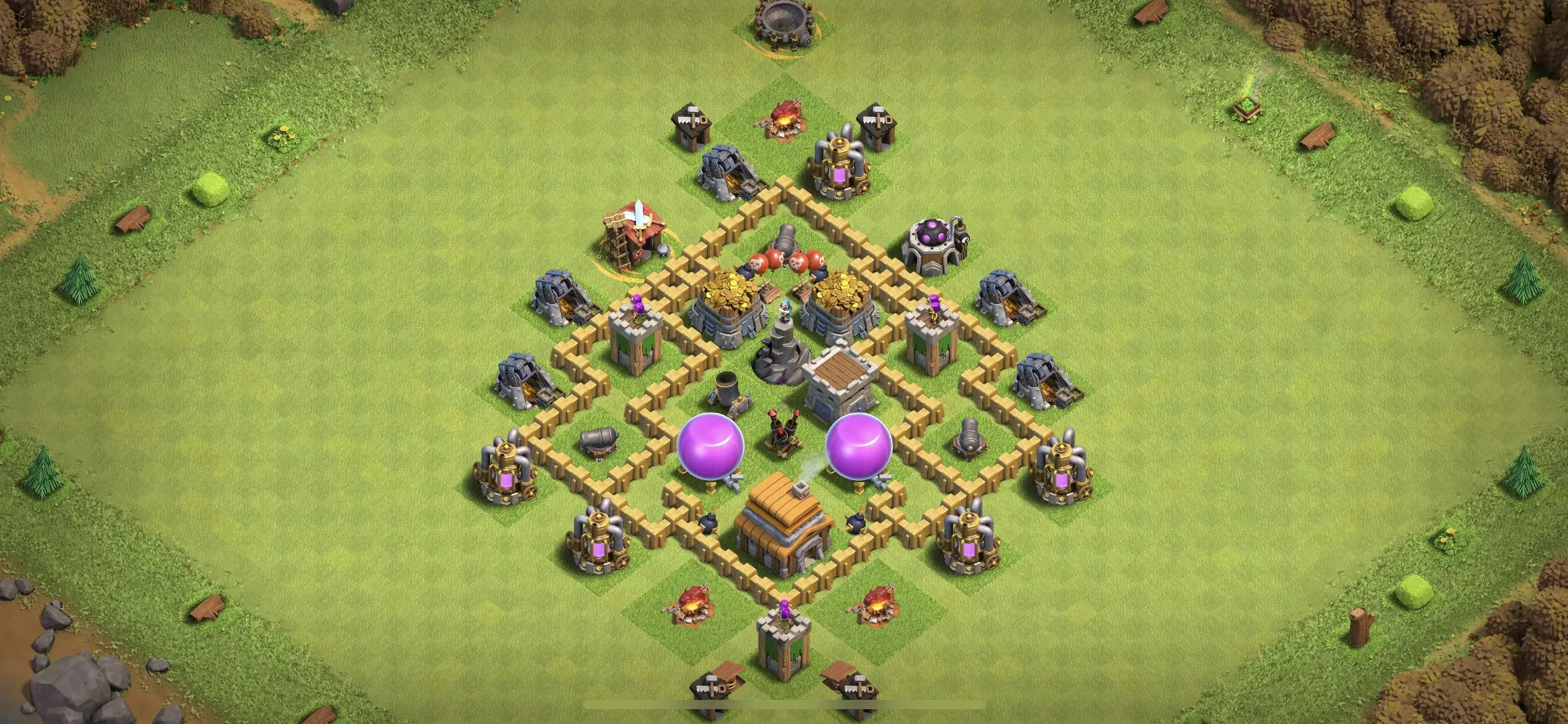 TH5 Farming Base - Top Town Hall 5 Farming Base with Link (#14) - Clash of Clans 2025​ TH5 Base