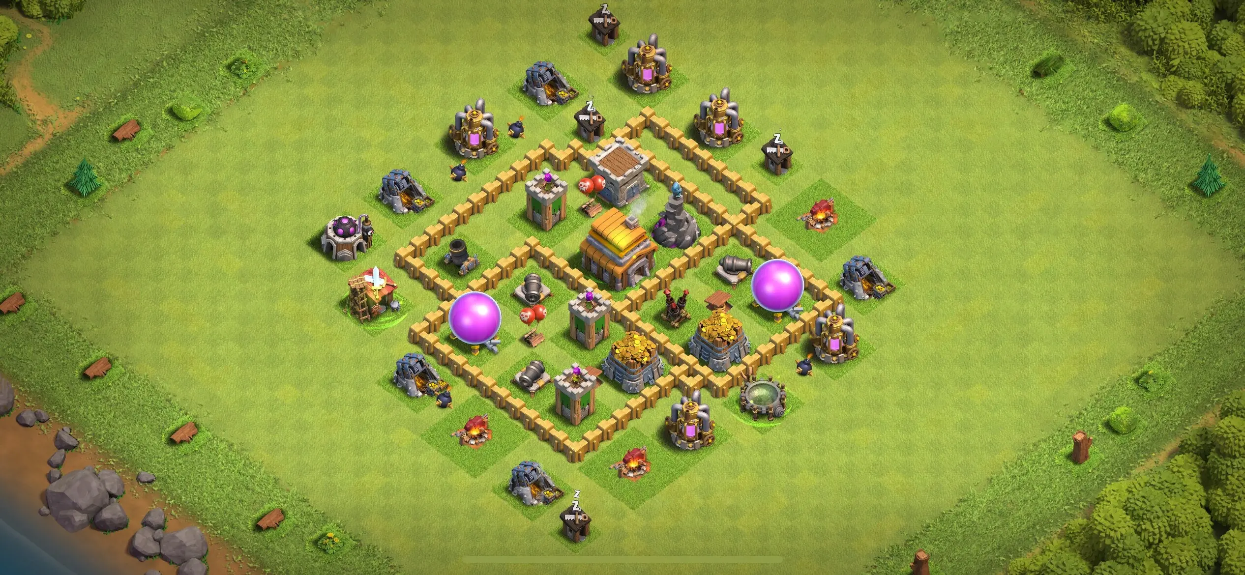 TH5 Farming Base - Top Town Hall 5 Farming Base with Link (#16) - Clash of Clans 2025​ TH5 Base