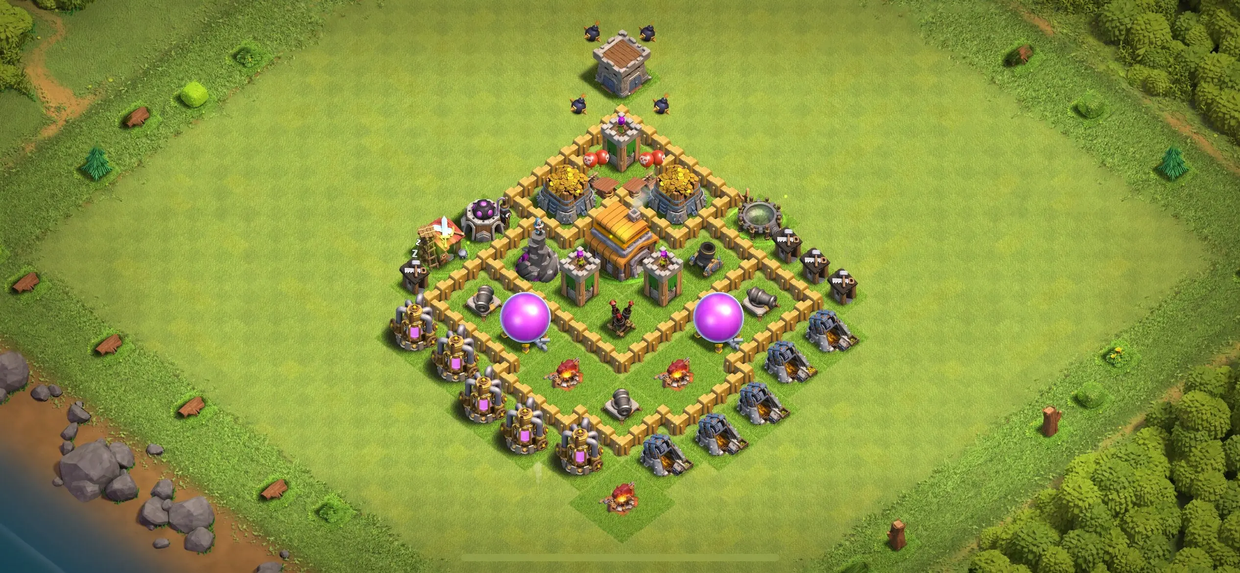 TH5 Farming Base - Top Town Hall 5 Farming Base with Link (#17) - Clash of Clans 2025​ TH5 Base
