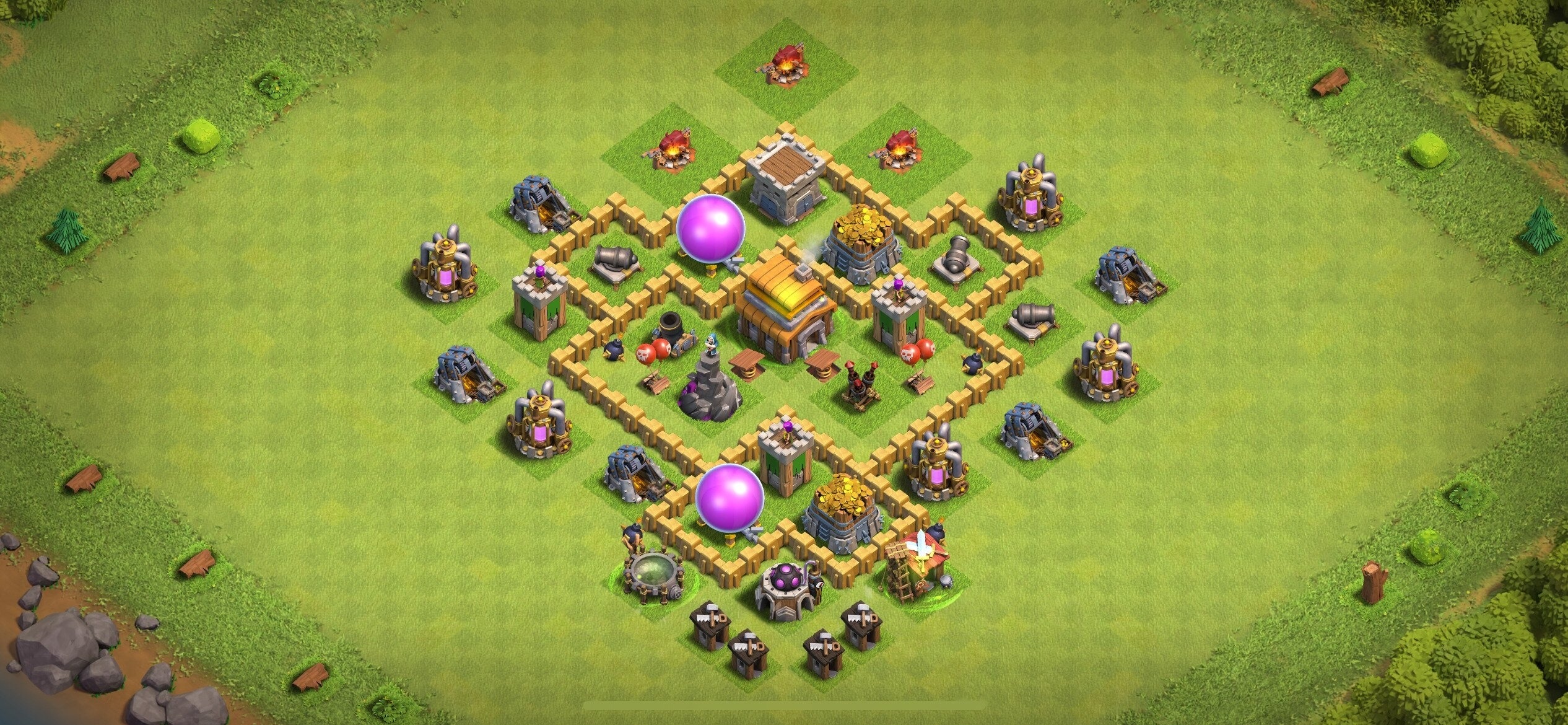 TH5 Farming Base - Top Town Hall 5 Farming Base with Link (#19) - Clash of Clans 2025​ TH5 Base