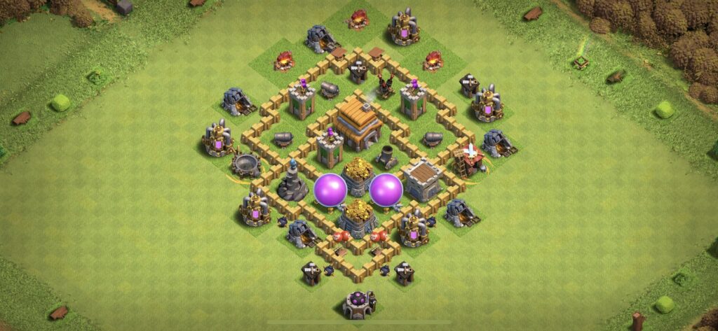 TH5 Farming Base - Top Town Hall 5 Farming Base with Link (#2) - Clash of Clans 2025​ TH5 Base
