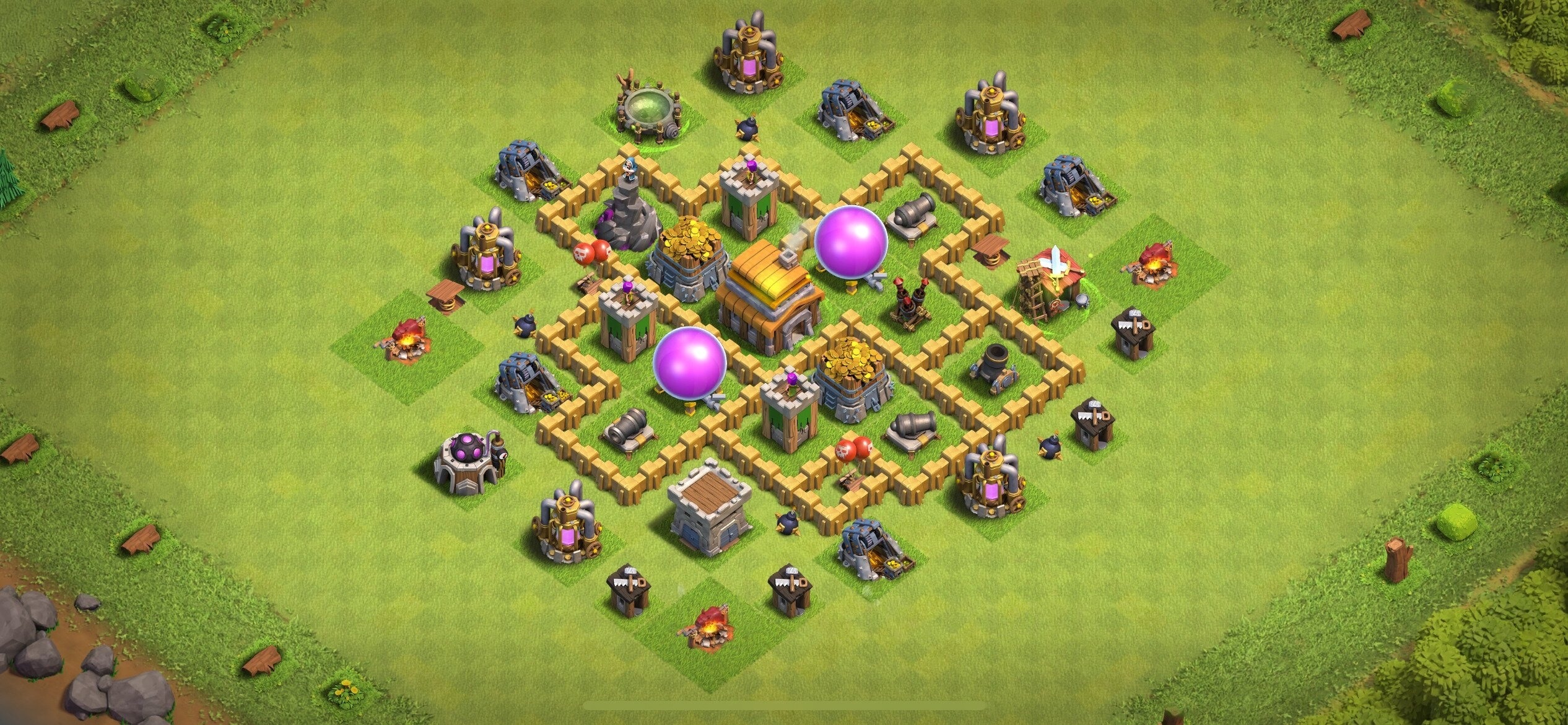 TH5 Farming Base - Top Town Hall 5 Farming Base with Link (#20) - Clash of Clans 2025​ TH5 Base