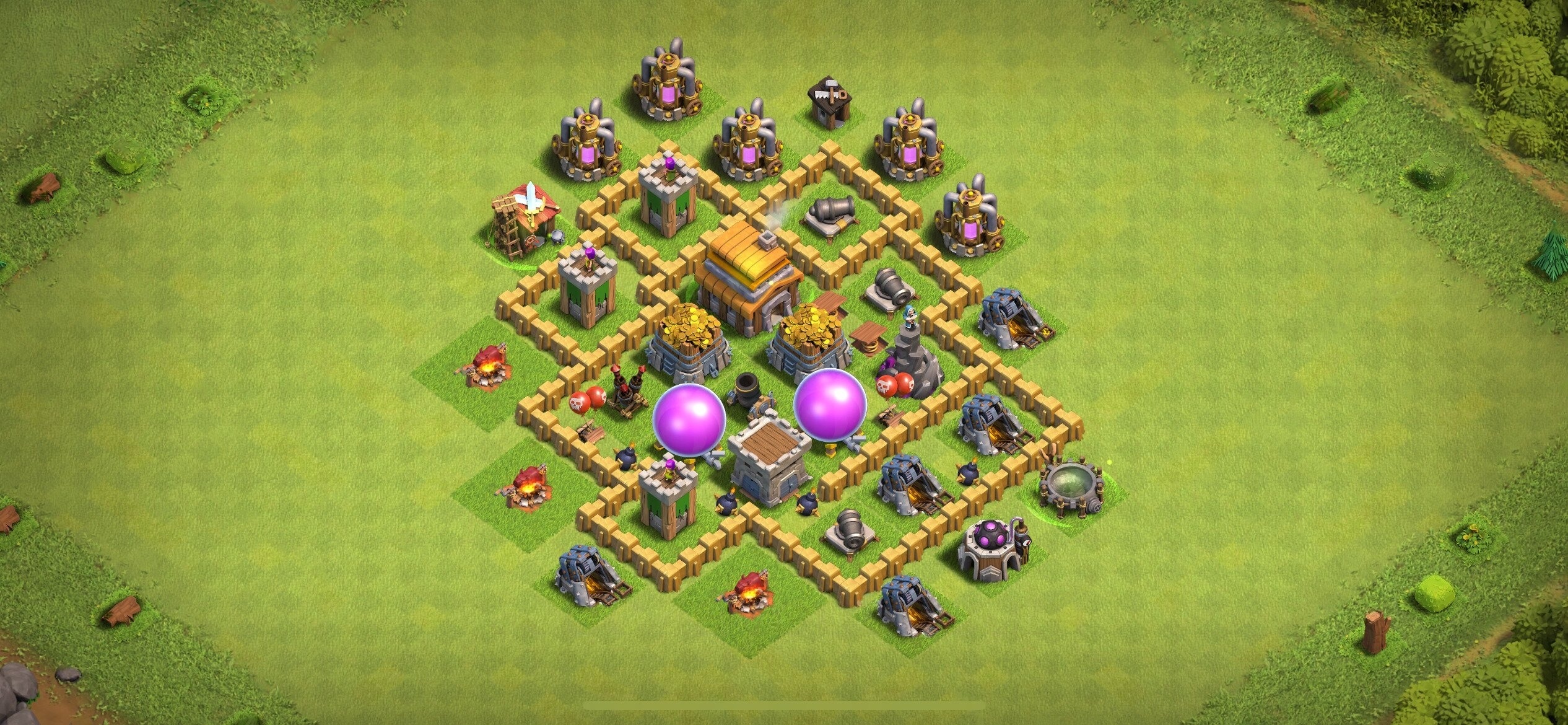 TH5 Farming Base - Top Town Hall 5 Farming Base with Link (#23) - Clash of Clans 2025​ TH5 Base