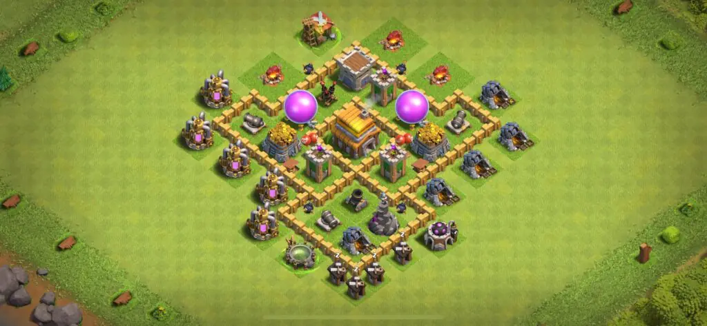TH5 Farming Base - Top Town Hall 5 Farming Base with Link (#24) - Clash of Clans 2025​ TH5 Base