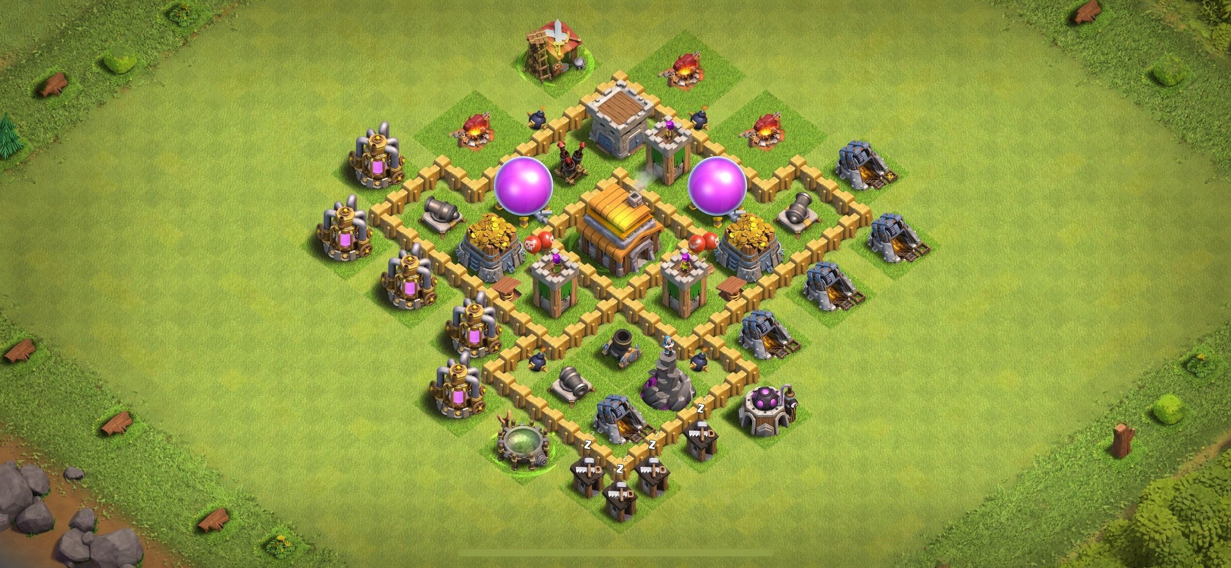TH5 Farming Base - Top Town Hall 5 Farming Base with Link (#24) - Clash of Clans 2025​ TH5 Base