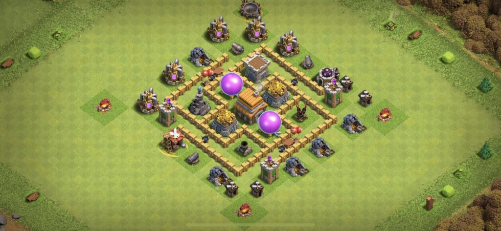 TH5 Farming Base - Top Town Hall 5 Farming Base with Link (#3) - Clash of Clans 2025​ TH5 Base
