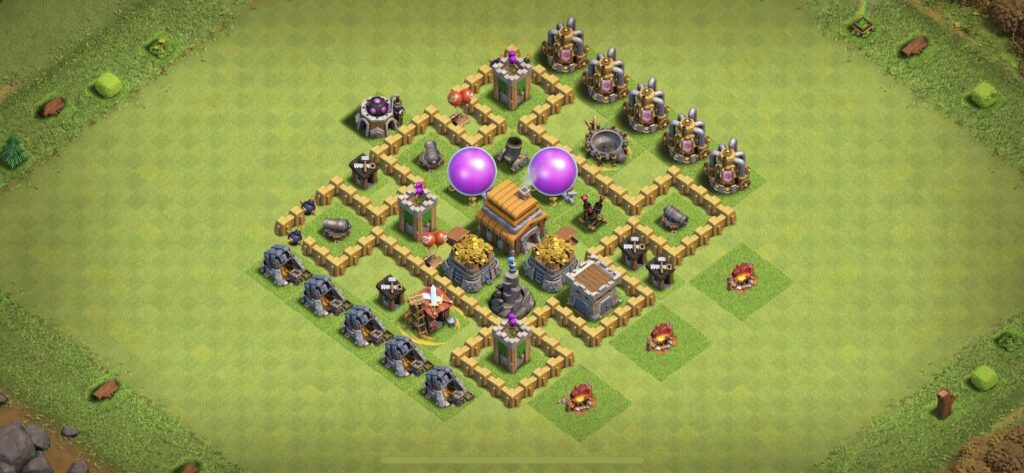 TH5 Farming Base - Top Town Hall 5 Farming Base with Link (#4) - Clash of Clans 2025​ TH5 Base