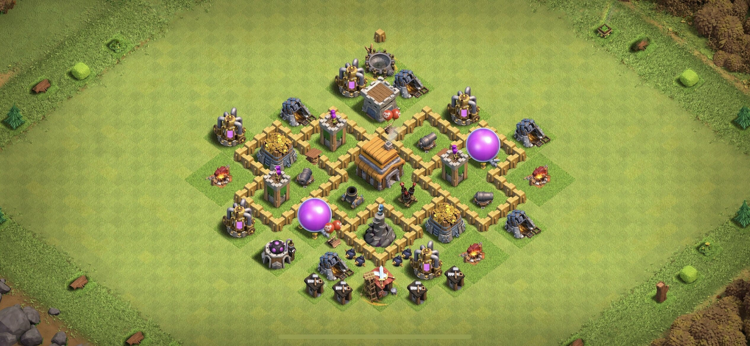TH5 Farming Base - Top Town Hall 5 Farming Base with Link (#5) - Clash of Clans 2025​ TH5 Base