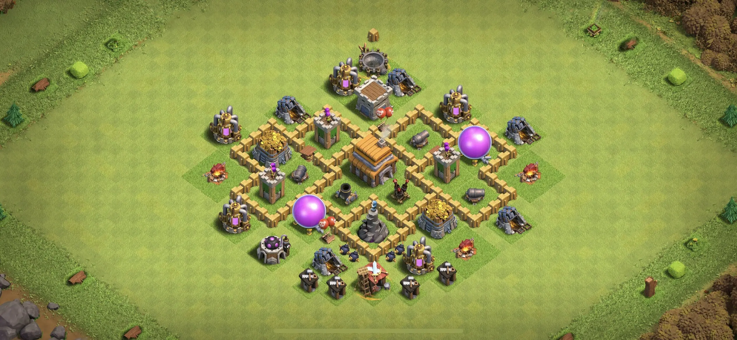 TH5 Farming Base - Top Town Hall 5 Farming Base with Link (#5) - Clash of Clans 2025​ TH5 Base
