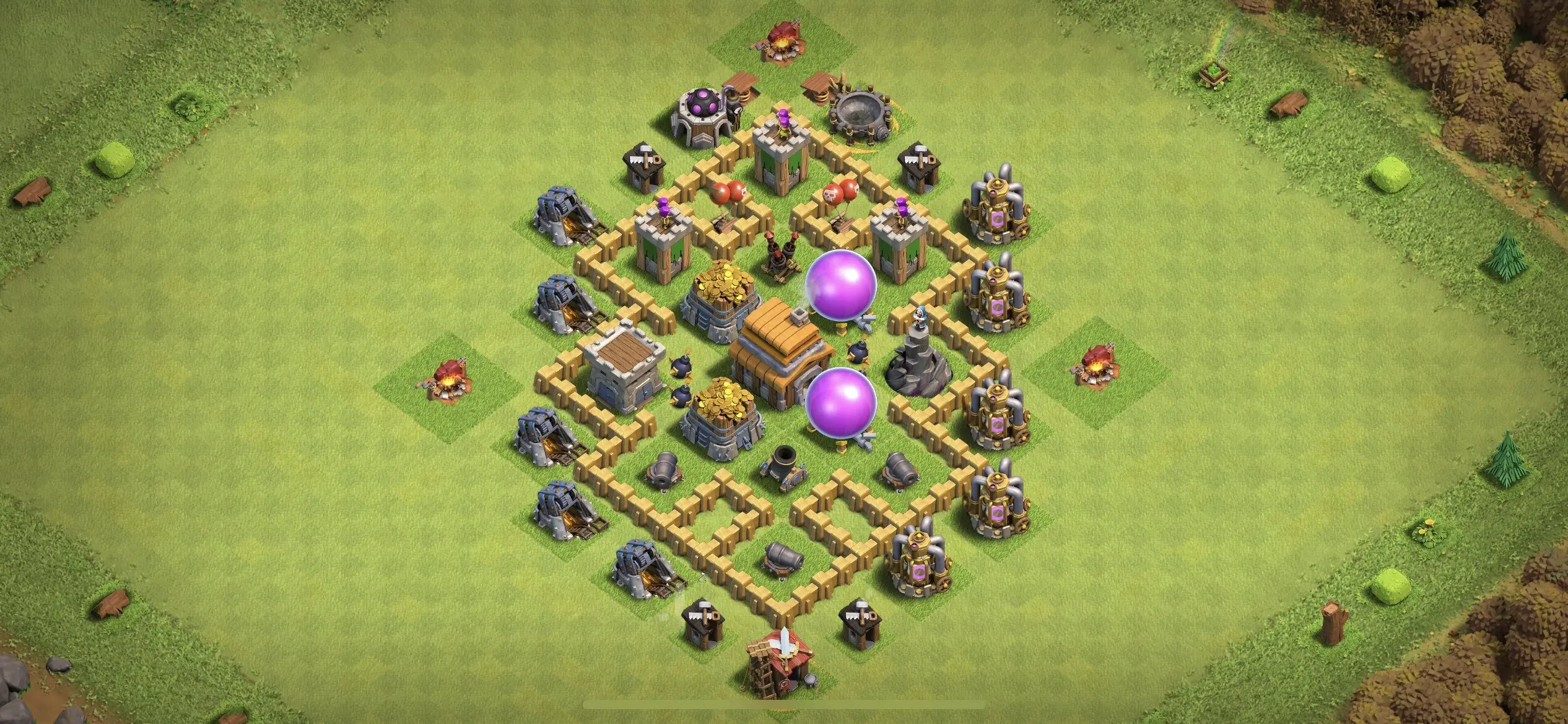 TH5 Farming Base - Top Town Hall 5 Farming Base with Link (#6) - Clash of Clans 2025​ TH5 Base