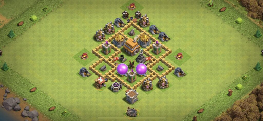 TH5 Farming Base - Top Town Hall 5 Farming Base with Link (#9) - Clash of Clans 2025​ TH5 Base