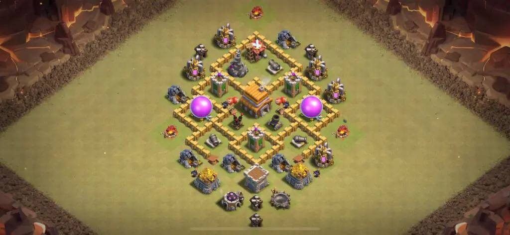 TH5 War Base - Top Town Hall 5 War Base with Link (#1) - Clash of Clans 2025​ TH5 Base