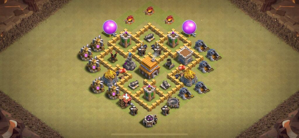 TH5 War Base - Top Town Hall 5 War Base with Link (#10) - Clash of Clans 2025​ TH5 Base