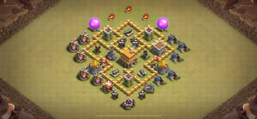 TH5 War Base - Top Town Hall 5 War Base with Link (#10) - Clash of Clans 2025​ TH5 Base