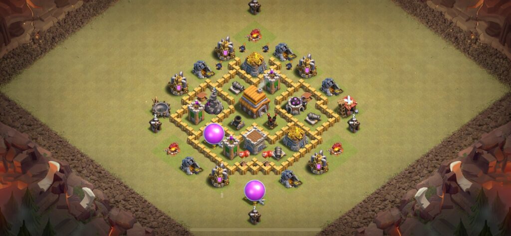 TH5 War Base - Top Town Hall 5 War Base with Link (#11) - Clash of Clans 2025​ TH5 Base