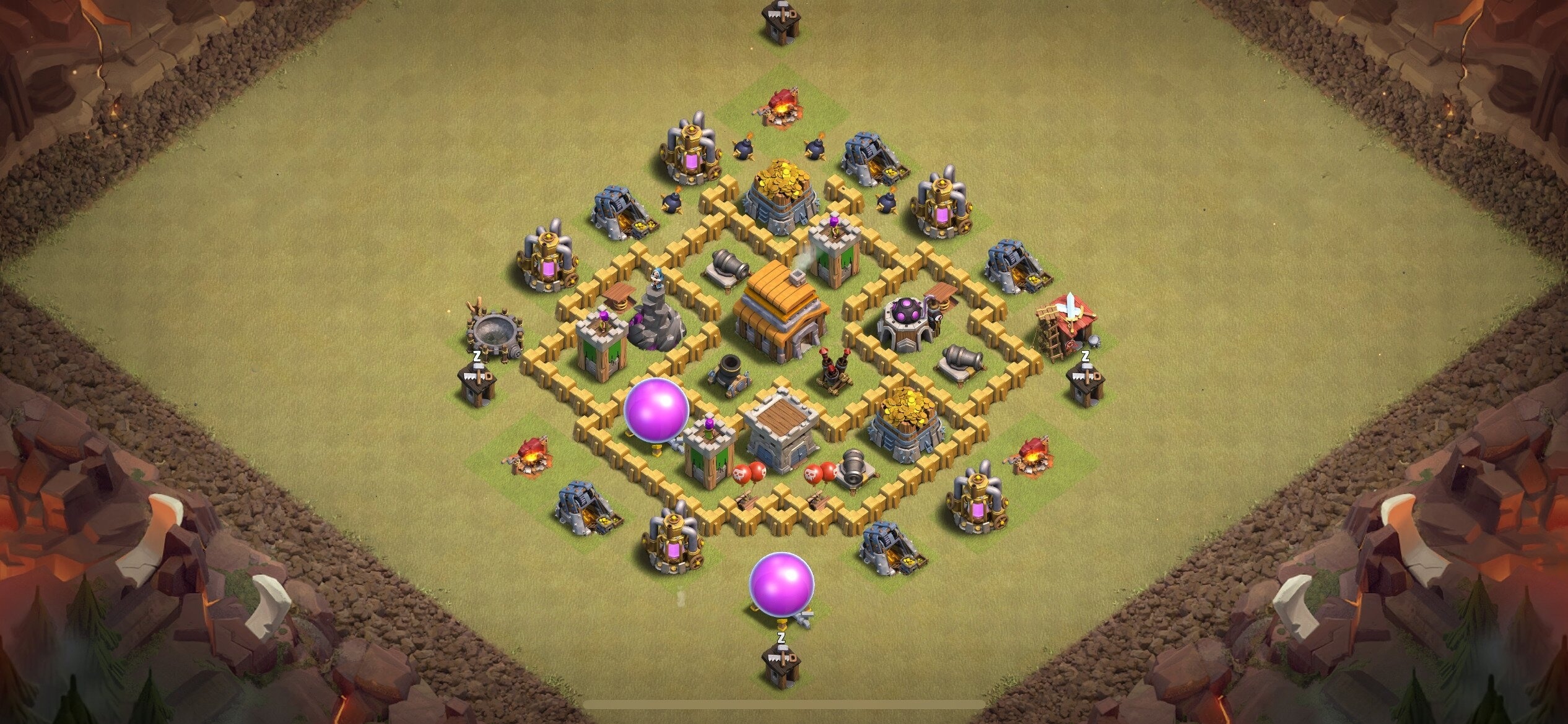 TH5 War Base - Top Town Hall 5 War Base with Link (#11) - Clash of Clans 2025​ TH5 Base